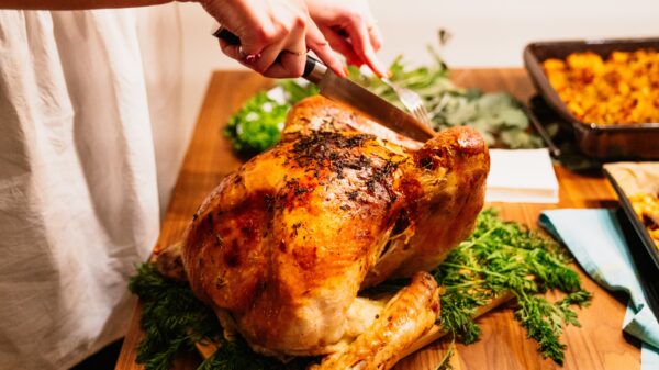 Haven Dispensaries holds large turkey giveaway in Long Beach